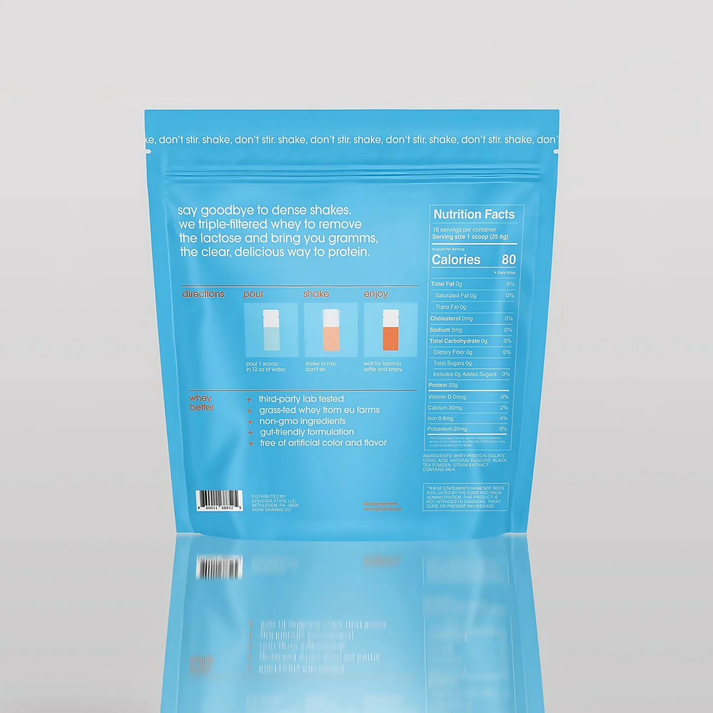 strawberry acai protein