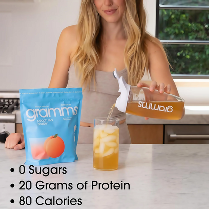 peach tea protein