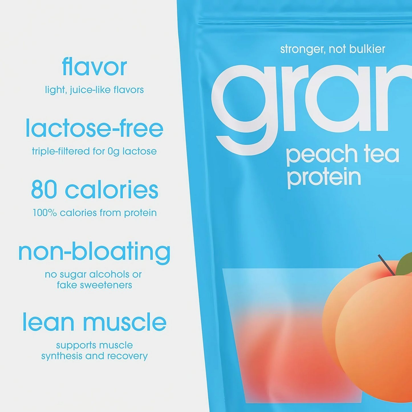 peach tea protein